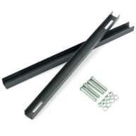 ÚCHYTKA MONTÁŽNY PÁS NA SCHRÁNKU LIST BOX ČIERNA 22-27 cm