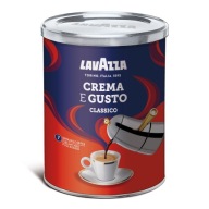 Lavazza Crema e Gusto mletá káva 250g - plechovka