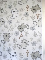 MG TK záves CAT GREY BEIGE 8134 AKCIA
