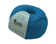 GAZZAL BABY COTTON '25' priadza, TYRKYSOVÁ farba 28