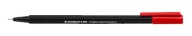 Kresliace pero Staedtler 1 ks 0,3 mm Červené