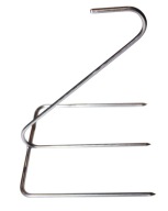 Údiarenský háčik 4 mm háčiky na kuraciu slaninu