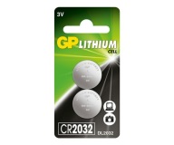 2x GP CR2032 3V 220mAh LiMnO2 ECR lítiová batéria