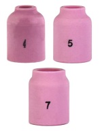 TIG KERAMICKÁ TRYSKA 53N58/59/61 SR9/20 #4 #5 #7