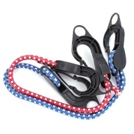Gumička na batožinu 8mm x 50cm 2ks PROFI háčik veľký, elastický