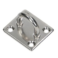 8 mm Palubné oko štvorcové Nerez 1 ks