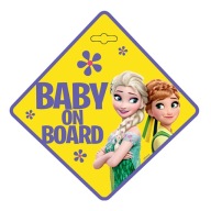 BABY ON BOARD DISNEY TABUĽKA NA AUTO OKENNÁ 1KS.