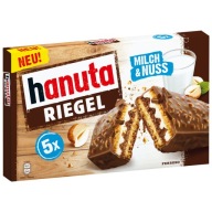 Orieškové tyčinky Hanuta Riegel z Nemecka