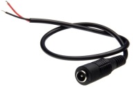2,1 mm/5,5 mm jack s 30 cm DC konektorovým káblom