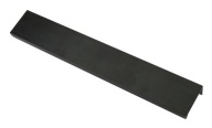 SALINA Edge Rukoväť, brúsená čierna, 130 mm