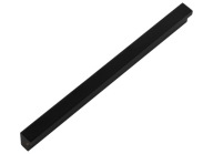 Nábytková úchytka LCK-006, rozteč 128mm - čierna