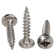 Skrutka do dreva 4,5x60, šošovka z nehrdzavejúcej ocele, A2, 10 ks
