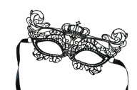 mačacie oči Benátska maska ​​GUIPURA LACE OPEN