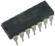 MC14077BCP 4 dvojvstupové brány EX-NOR DIP14 /3698