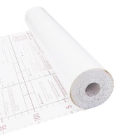 Samolepiaca fóliová dyha na pracovné dosky Nábytok Stoly Skrinky LESK BIELA ​​45 cm Urob si sám