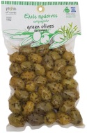 Grécke olivy nevykôstkované s estragónom 250g