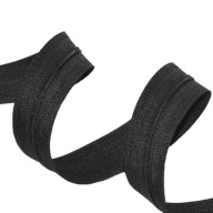 PÁSKA NA Zips, VYstužený zips 3MM /T3 ČIERNA 1M