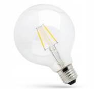 LED TEPLÁ ŽIAROVKA E-27 230V 4W VEĽKÁ GUĽ