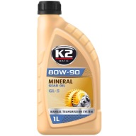 K2 80W-90 GL5 GL4 MINERÁLNY PREVODOVÝ OLEJ 1L
