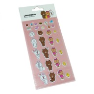 LINE FRIENDS krásne nálepky 31 rôznych originálnych