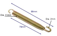 JMT PRUŽINA VÝFUKU VÝFUKU 99 MM