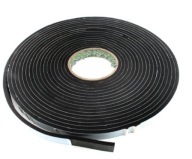 SAMOLEPIACA PENOVÉ TESNENIE EPDM APTK PÁSKA GR. 8MM 10MM / 5M ČIERNA
