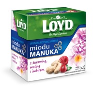 LOYD čaj Manuka med brusnica malina zázvor