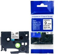 BROTHER TAPE WHITE 9mm TZe-221 TZ-221 8m