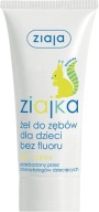 ZIAJA zubný gél pre deti bez fluoridu 50ml