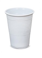 HRNČEK BIELY PLASTOVÝ 200ml 100 ks OPÄTOVNE POUŽITÉ