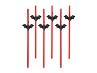 PLASTOVÉ SLAMKY, TRUBKY, pálky, 6 ks, 24 cm