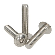 M4X16 NEREZOVÁ SKRUTKA NEREZ 7380F - 50 ks.