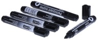 MARKER permanentný okrúhly vodeodolný BLACK x5