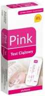 RUŽOVÝ DOMÁCI TEHOTENSKÝ TEST PRESNOSŤ 99,9 %