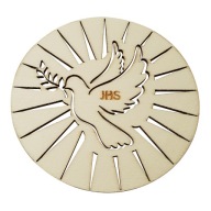 JHS Preglejka DECOR DOVE COMUNION Decoupage 9,5cm