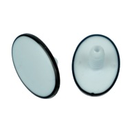 1 pár maskotových očí 30x20mm bez zreníc