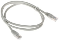 PATCHCORD UTP KÁBLE Cat.5e RJ45 GREY 1m