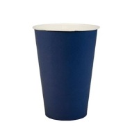 POHÁRKY jednorazové papierové poháriky MODRÉ 200ml Ø 7cm 20 kusov
