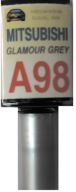 MITSUBISHI A98 GLAMOUR GREY PAINT Scratch TOUCH