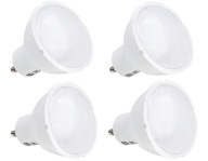 4 x GU10 5W neblikajúca NEUTRÁLNA LED žiarovka