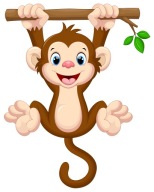 NÁLEPKA NA OKENNÝ SKLENENÝ NÁBYTOK ZRKADLO MONKEY MONKEY