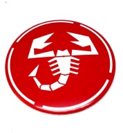 ABARTH znak RÁFKY NÁBOJ PACK 56mm