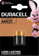 2x BATÉRIA 12V DURACELL A23 23A K23A MN21 L 1028