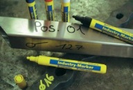 Priemyselný popisovač 4,0 mm žltý