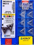 TNMG 160404 hliníkové vymeniteľné doštičky KORLOY