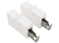 Nastaviteľné nábytkové prívesky ZUW02 L+R - biele