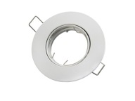 Stropné svietidlo okrúhle 50 mm, nastaviteľné. GU10 BIELA