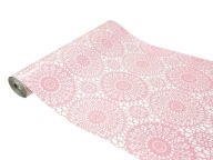 Nábytková dyha PVC fólia RUŽOVÁ ČIPKA 45x50 W46