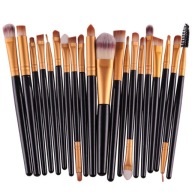Veľká sada profesionálnych štetcov na make-up Sada 20 SLIM štetcov