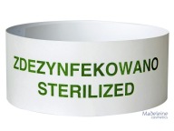 Dezinfikovaný prúžok na hotelové WC sedadlo 100 kusov